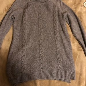 Gray sweater